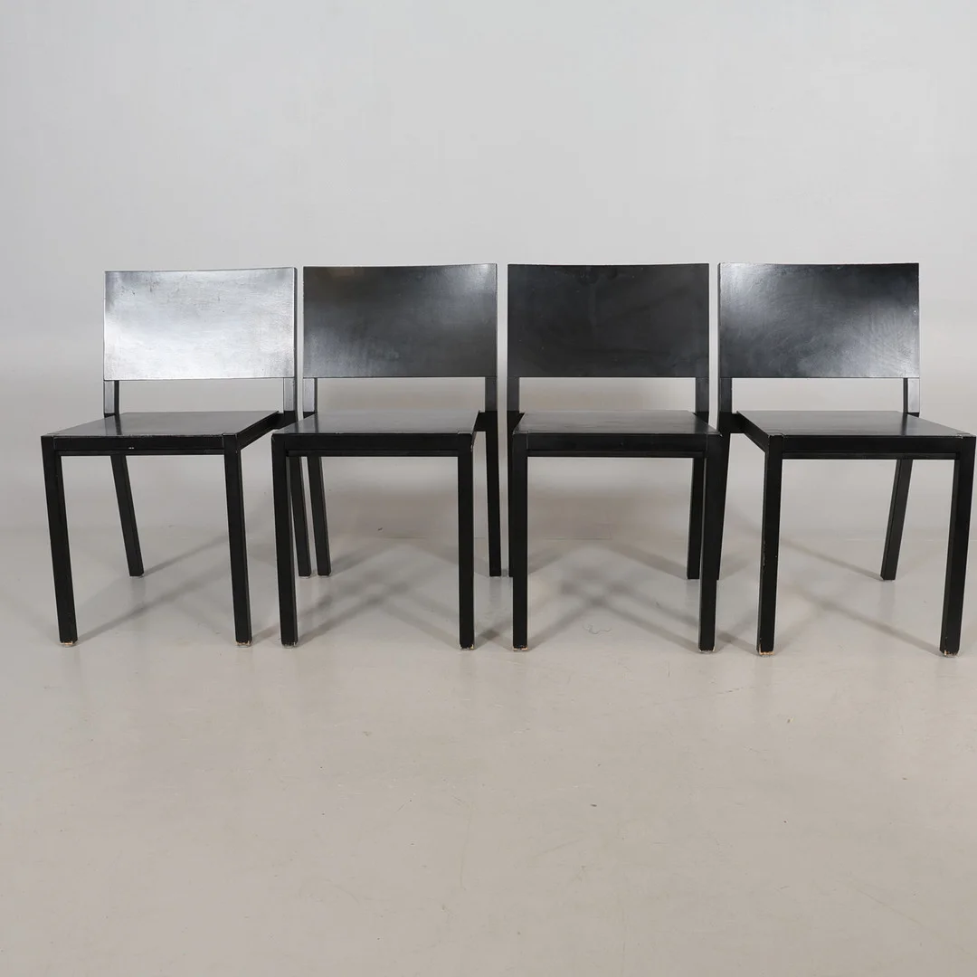 JOHAN CELING. STOLAR 4 st "Moses" Gärsnäs. — Armchairs & Chairs — Höörs Auktionshall