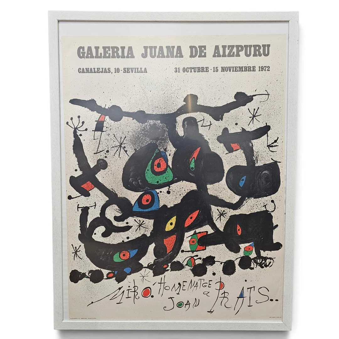 JOAN MIRÓ. SEGÚN. Cartel. — Advertising & Signs — Arce Auctions