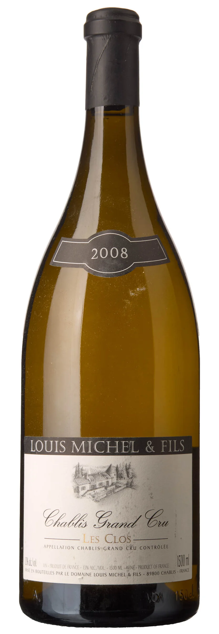 1 x MAG Chablis Grand Cru Les Clos 2008, Louis Michel & Fils — 1 x MAG Chablis Grand Cru Les Clos 2008, Louis Michel & Fils — Vin/Vin — Blomqvist