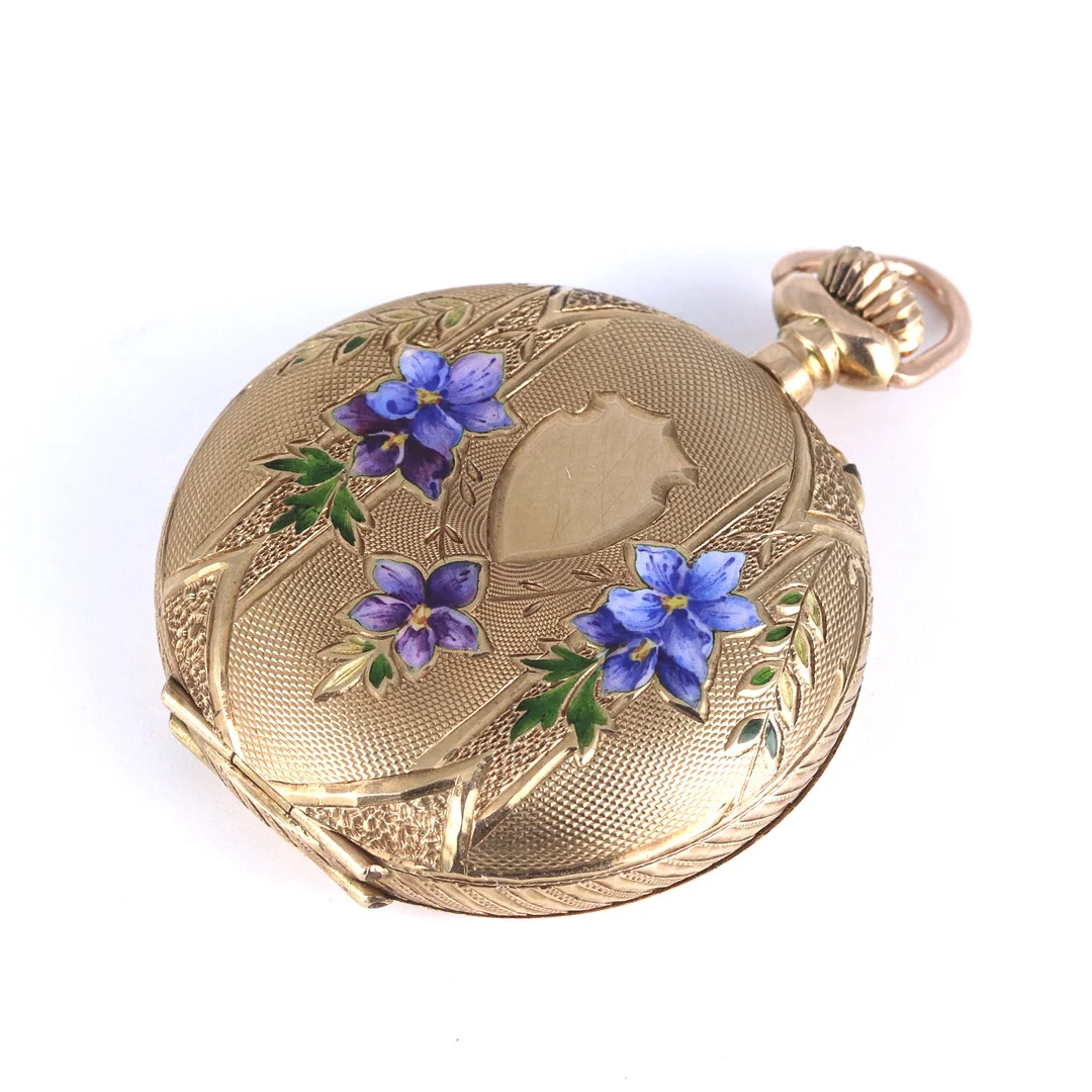 LOUIS GRISEL 14CT POCKET WATCH. — Pocket & Stop Watches — Chalkwell Auctions