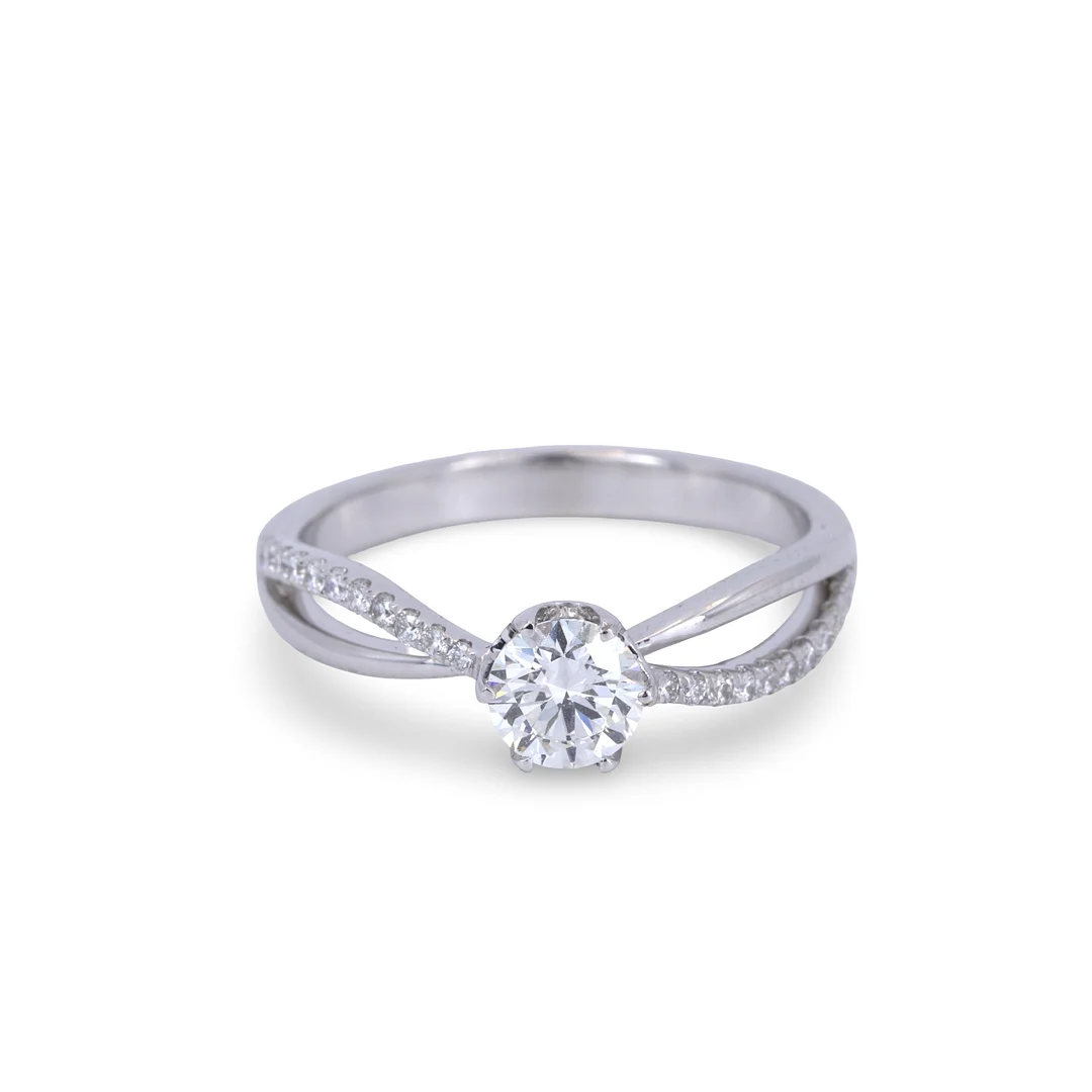 18CT GOLD DIAMOND RING. — Rings — Chalkwell Auctions