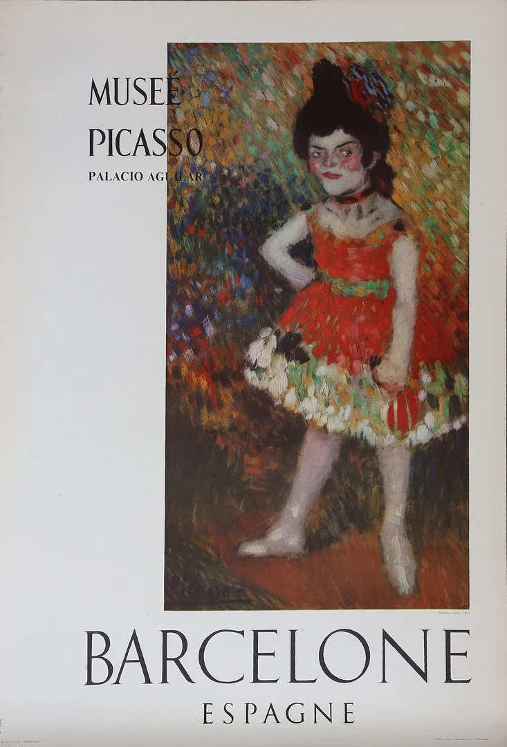 AFTER PABLO PICASSO. Danseuse naine. — Engravings & Prints — Balclis