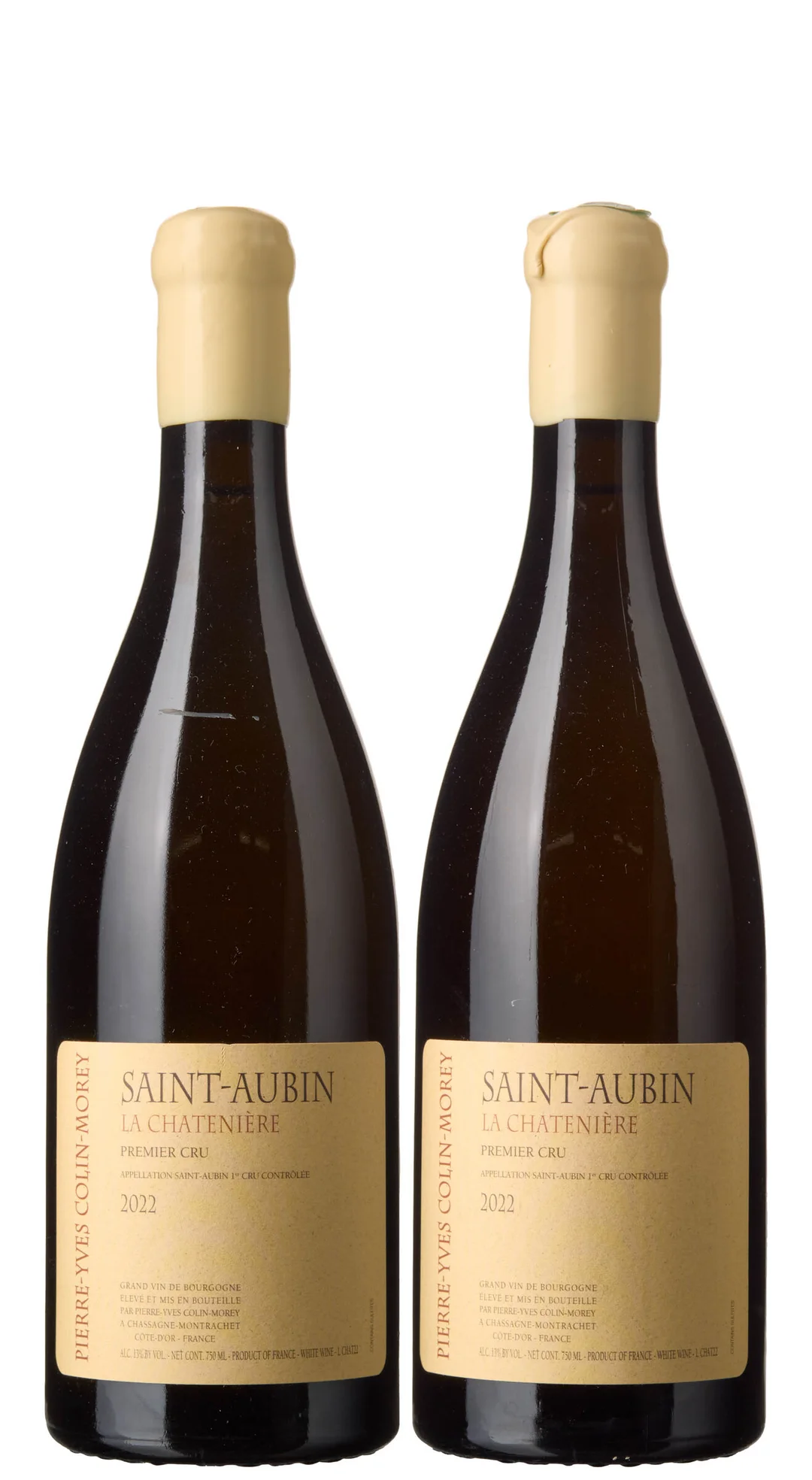2 x Saint-Aubin 1er Cru La Chateniere 2022, Pierre-Yves Colin-Morey — 2 x Saint-Aubin 1er Cru La Chateniere 2022, Pierre-Yves Colin-Morey — Vin/Vin — Blomqvist
