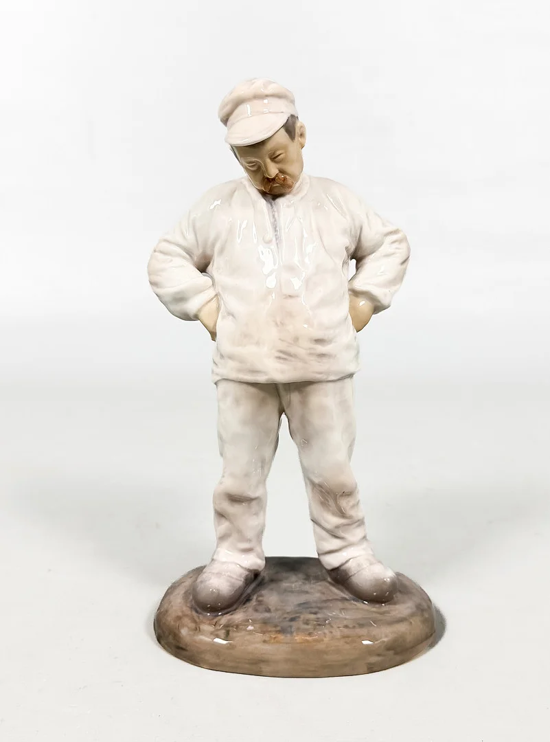 NILS NIELSEN. FIGURIN, "Murare", porslin, Bing & Gröndahl, Danmark. — European — Auktionshuset STO Bohuslän