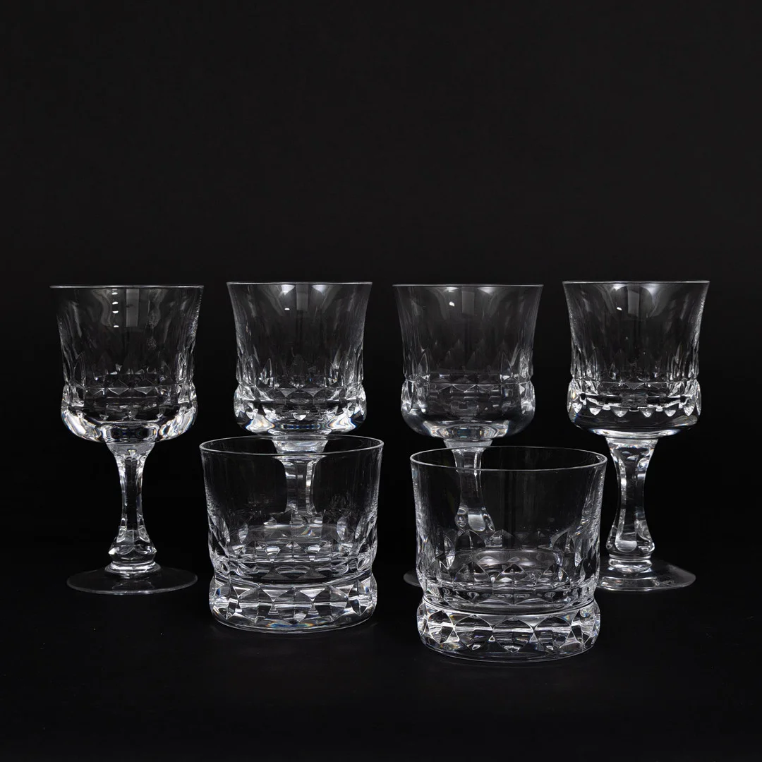 GÖRAN WÄRFF. Parti bruksglas, 6 stycken, "Prince", Kosta-Boda. — Utility glass — Garpenhus Auktioner