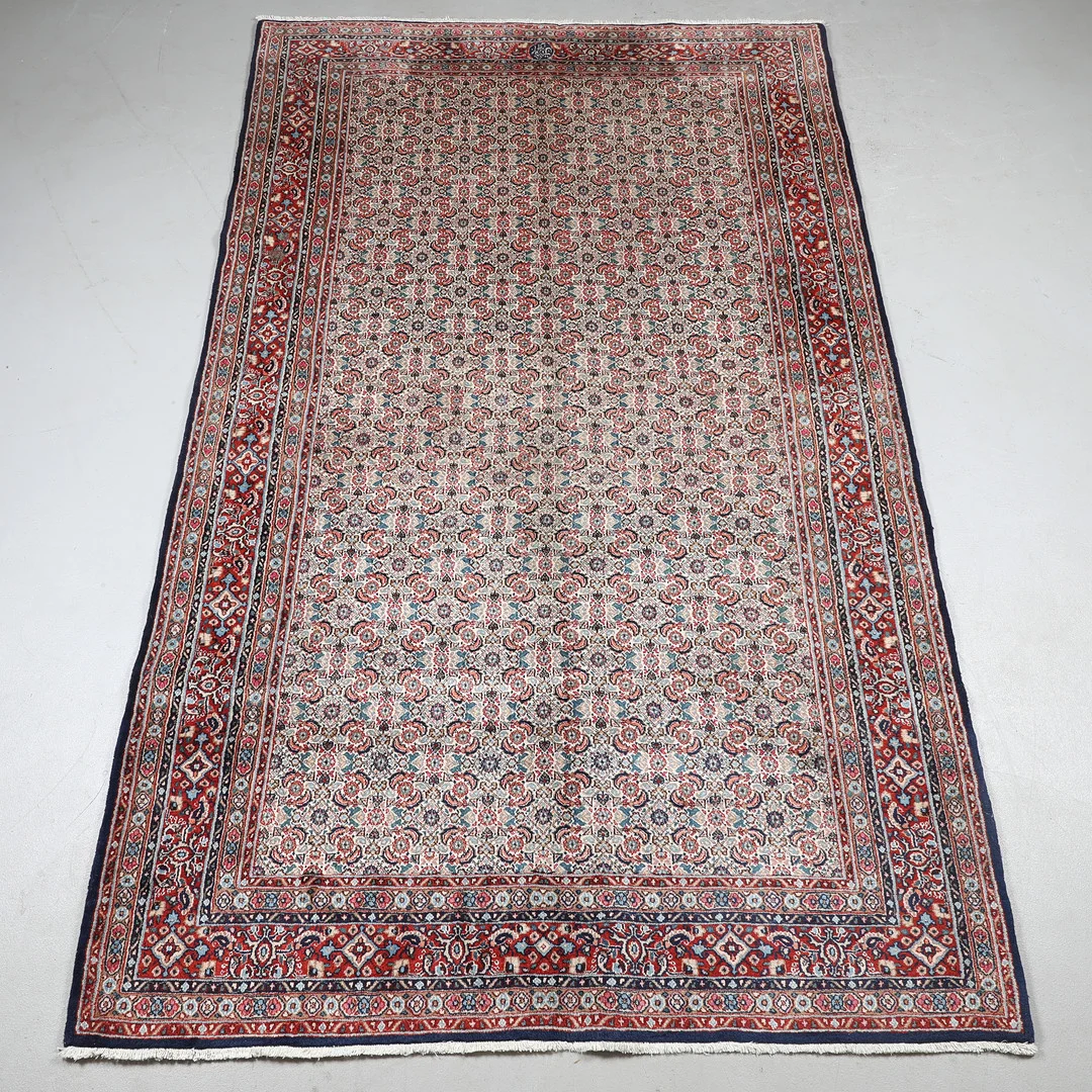 Persisk Moud tæppe, 263 x 157 cm. — Persian Carpets & Textiles — Bidstrup Auktioner