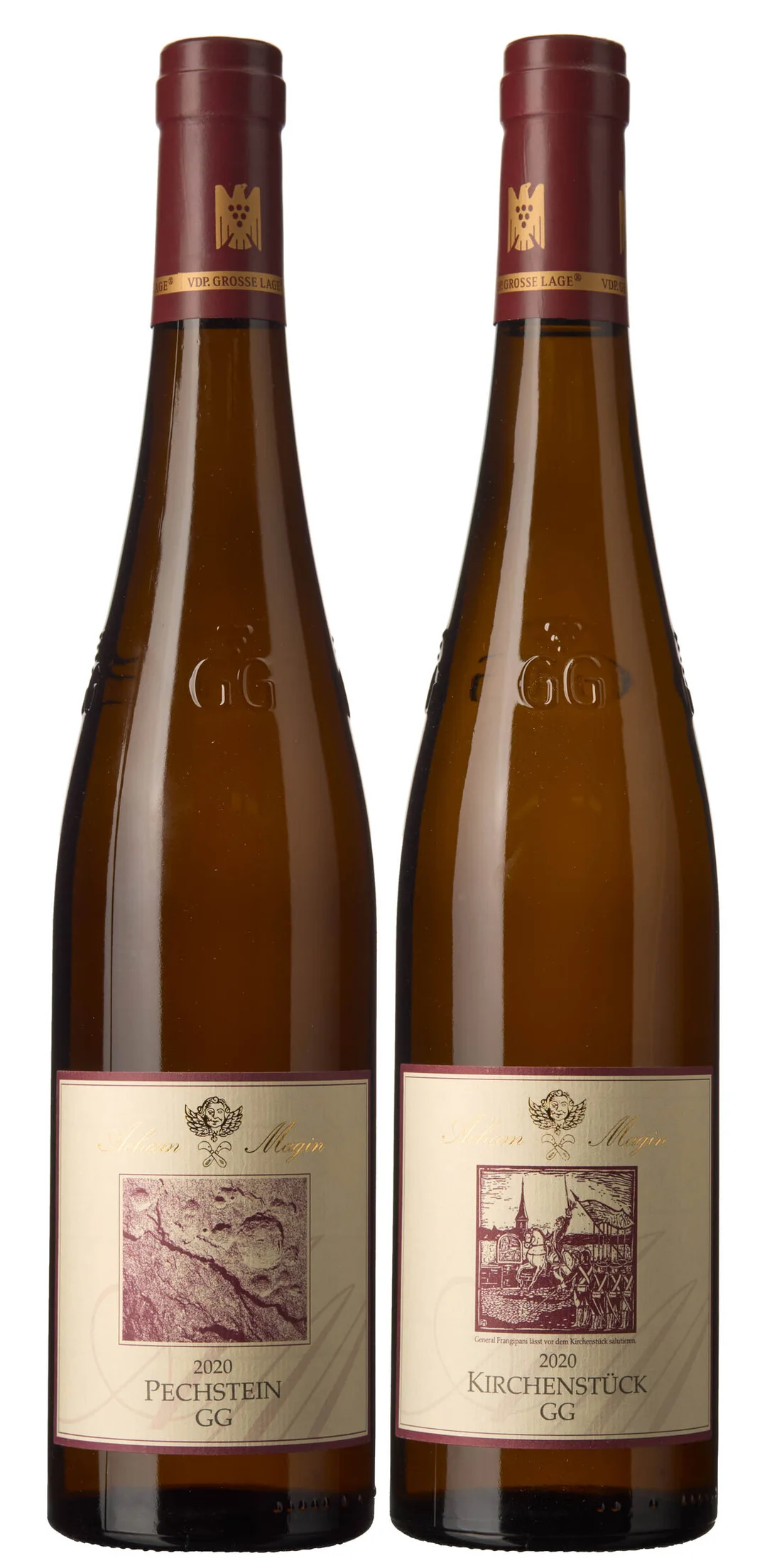 2 x Miks Acham-Magin Riesling GG 2020 (1 x Pechstein, 1 x Kirchenstück) — 2 x Miks Acham-Magin Riesling GG 2020 (1 x Pechstein, 1 x Kirchenstück) — Vin/Vin — Blomqvist