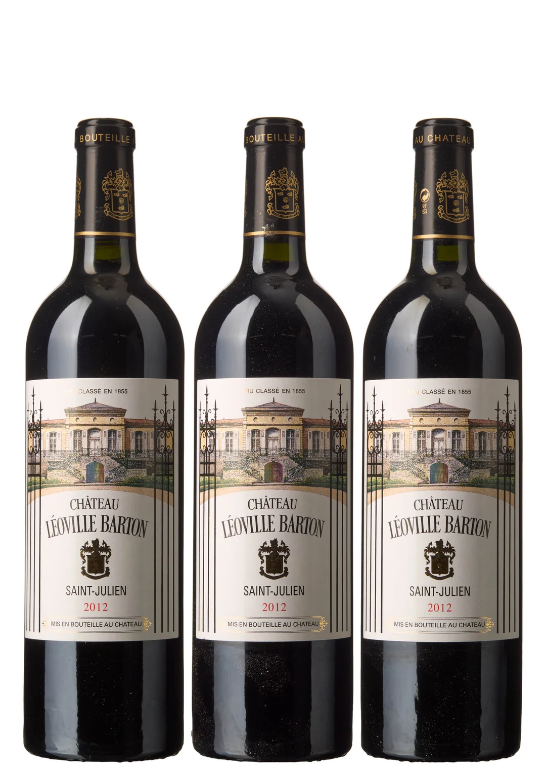 3 x Chateau Leoville Barton 2012 — 3 x Chateau Leoville Barton 2012 — Vin/Vin — Blomqvist