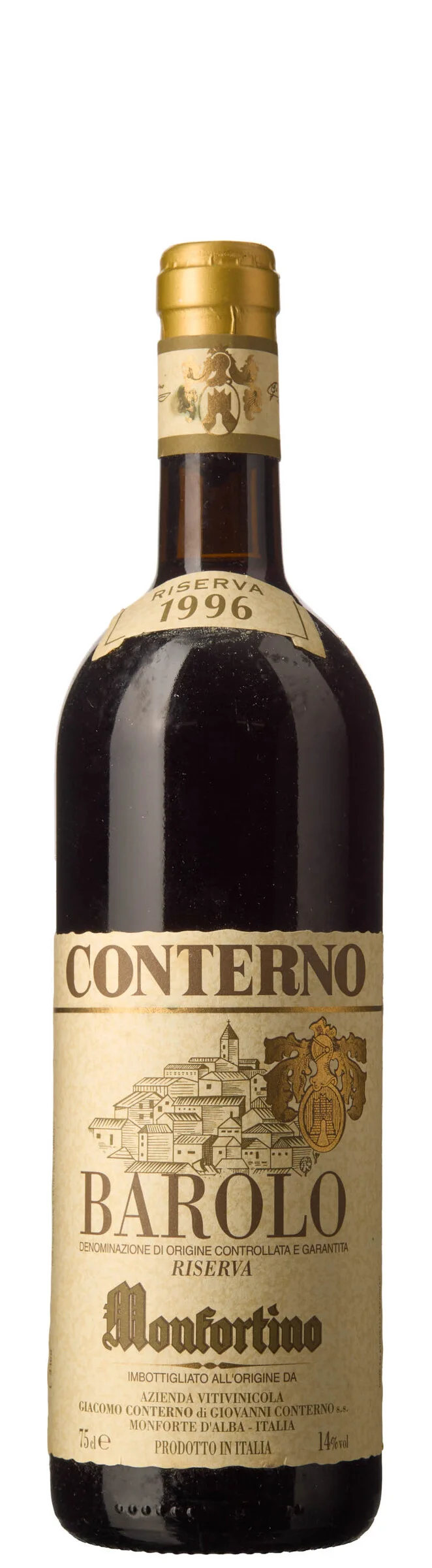 1 x Barolo Riserva Monfortino 1996, Giacomo Conterno — 1 x Barolo Riserva Monfortino 1996, Giacomo Conterno — Vin/Vin — Blomqvist