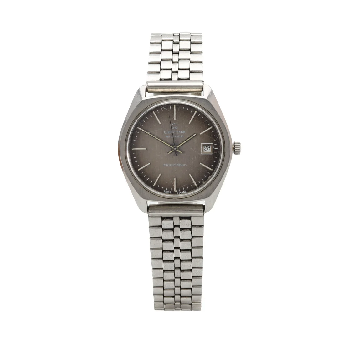 CERTINA, armbandsur, Blue Ribbon, automatisk, märkt Volvo 1927-1977. — Wristwatches — Auktionsmagasinet Vänersborg