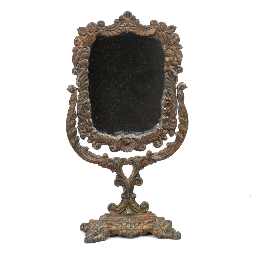 BORDSSPEGEL, mässing, 1900-tal. — Mirrors — Stadsauktion Sundsvall