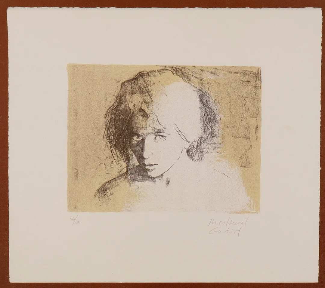 MONTSERRAT GUDIOL. Una joven. — Engravings & Prints — Barcelona Auctions