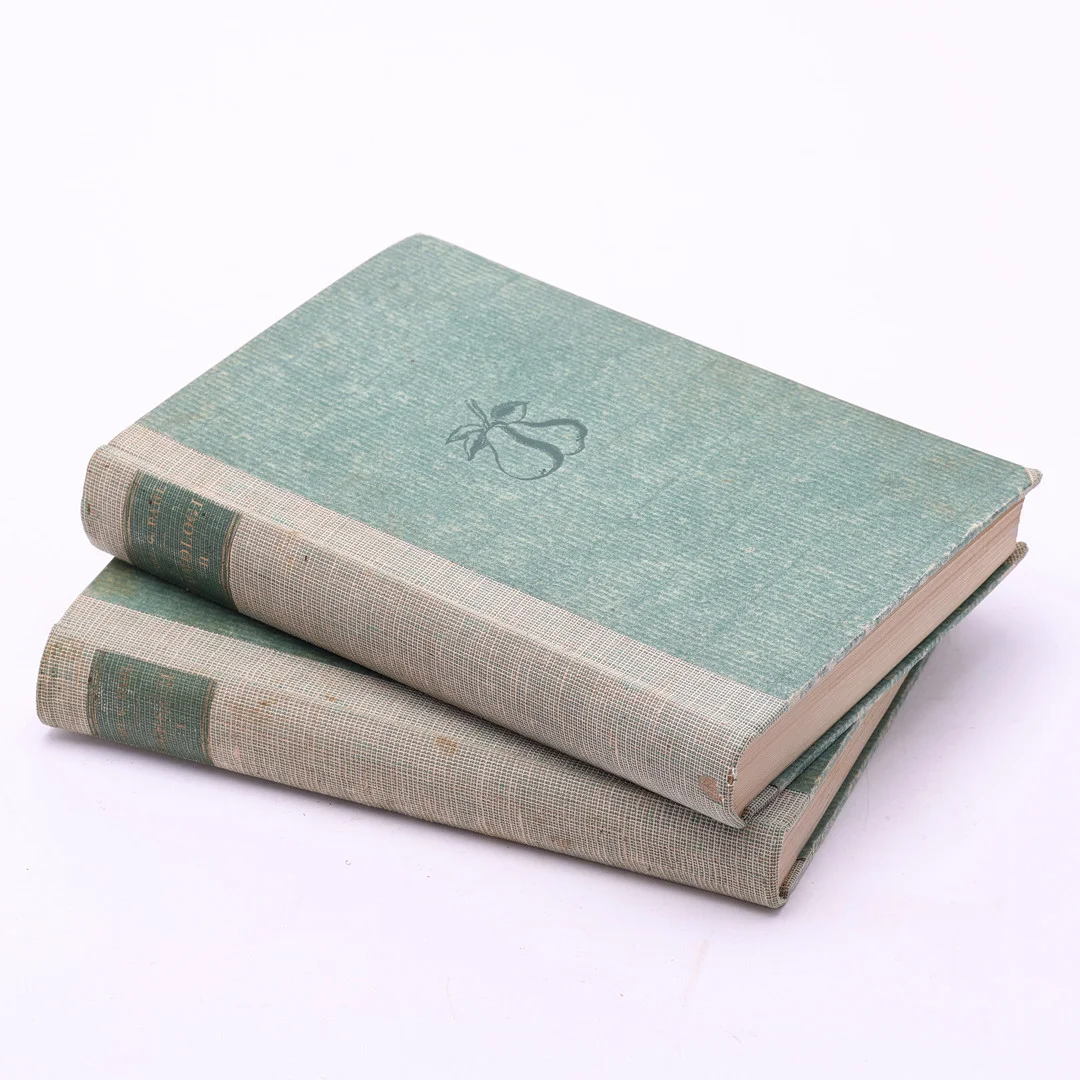 CARL G. DAHL. "Pomologi", 2 volymer. — Books — Uppsala Auktionskammare