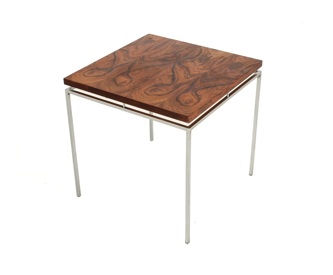 Knud Joos for Jason furniture. Side table / lamp table, rosewood, 1960s — Furniture/Coffee tables, occasional tables — Lauritz