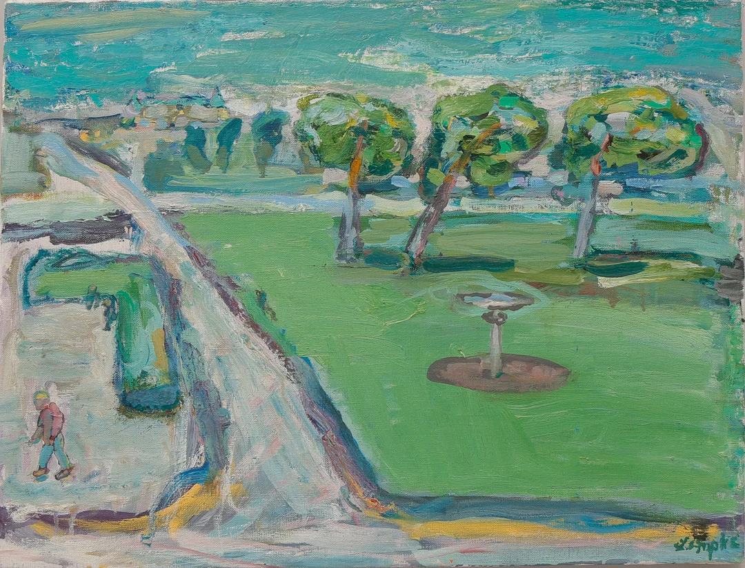 LENNART LEMPKE. OLJA PÅ DUK, signerad. — Paintings — Auktionsbyrån Varberg