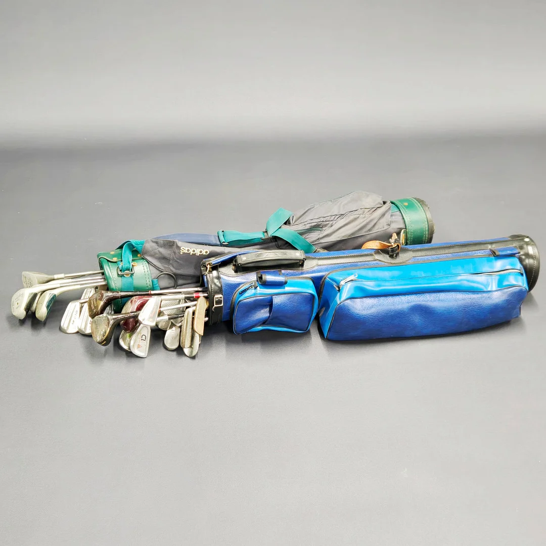 GOLF CLUBS & BAGS. — Sports memorabilia — Chalkwell Auctions