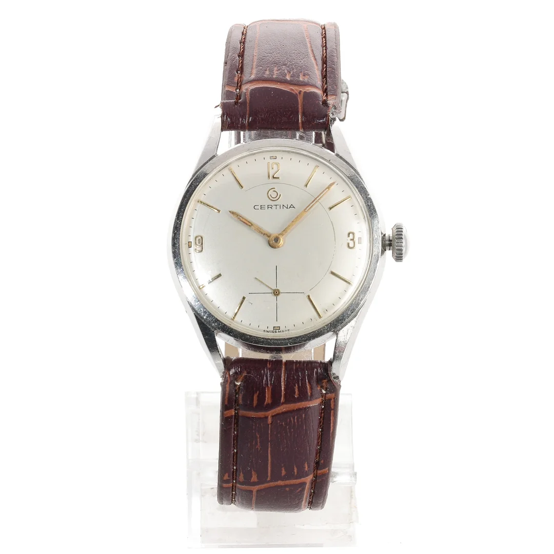 Vintage Certina men's steel wristwatch. — Watches and clocks/Men’s watches — Lauritz
