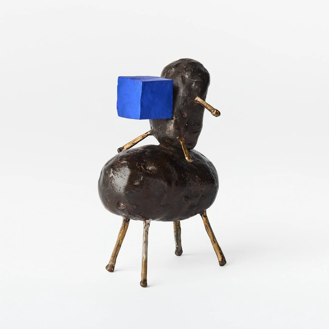 PG THELANDER. "Potatisryttare". — Sculptures & Bronzes — Stockholms Auktionsverk Fine Art