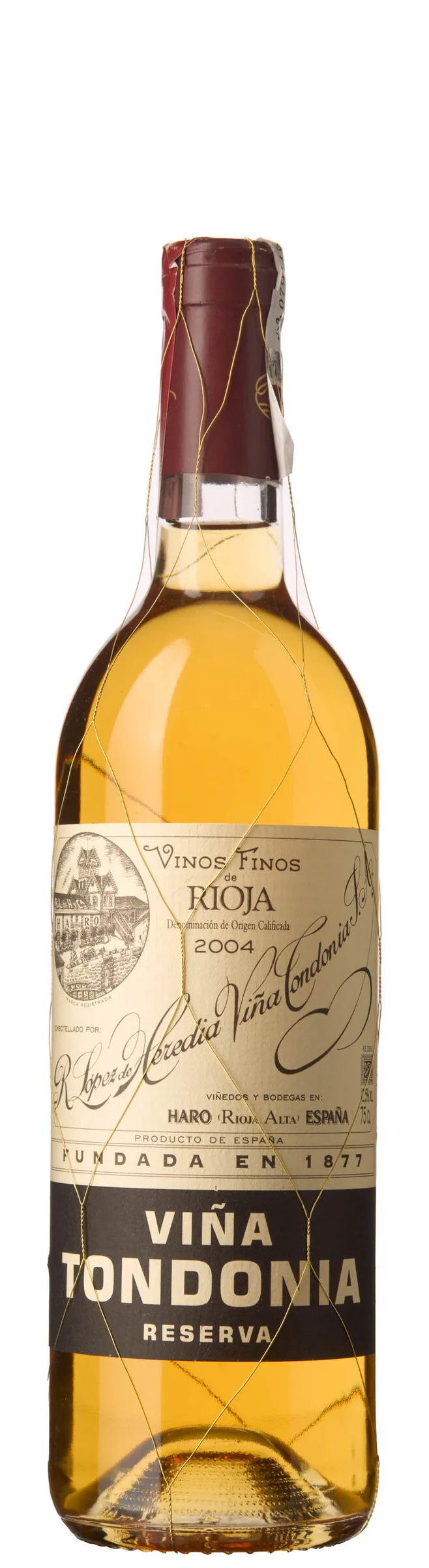 1 x Rioja Reserva Blanco Vina Tondonia 2004, Lopez de Heredia — 1 x Rioja Reserva Blanco Vina Tondonia 2004, Lopez de Heredia — Vin/Vin — Blomqvist