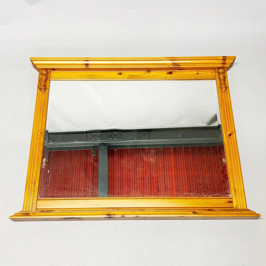 OAK MIRROR. — Mirrors — Chalkwell Auctions