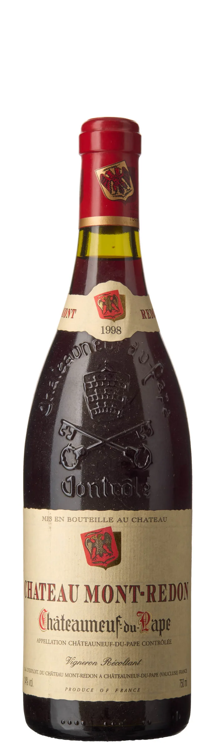 1 x Chateauneuf-du-Pape 1998, Chateau Mont-Redon — 1 x Chateauneuf-du-Pape 1998, Chateau Mont-Redon — Vin/Vin — Blomqvist