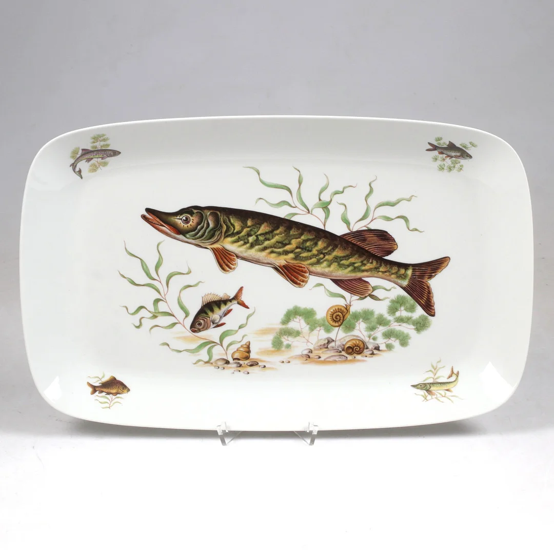 FISKFAT, porslin, Rörstrand, 1900-tal. — European — Stadsauktion Sundsvall