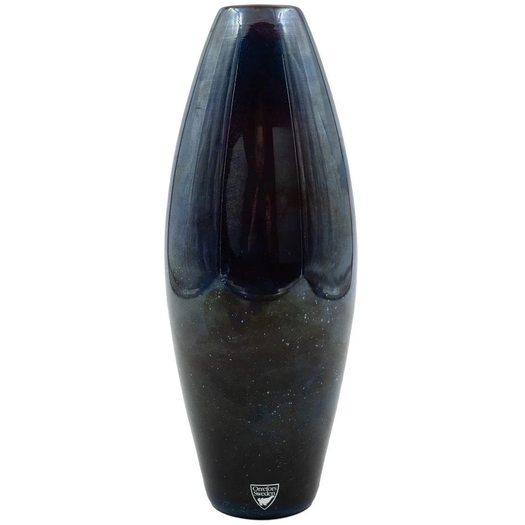 LENA BERGSTRÖM. VAS, Orrefors, Signerad & Daterad 1996. Unik. — Art glass — Norrlands Auktionsverk