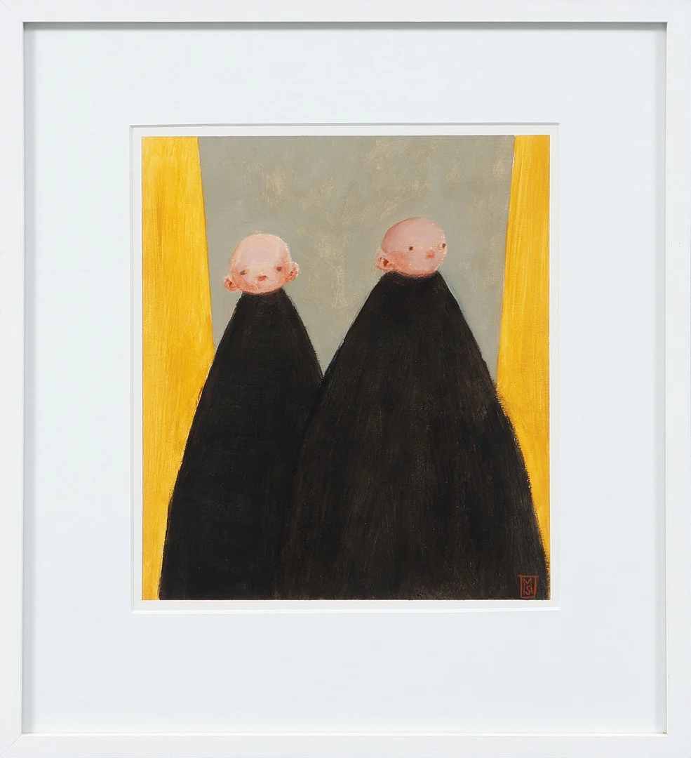 MATTIAS SAMMEKULL. Figurer, gouache, monogramsignerad. — Paintings — Göteborgs Auktionsverk