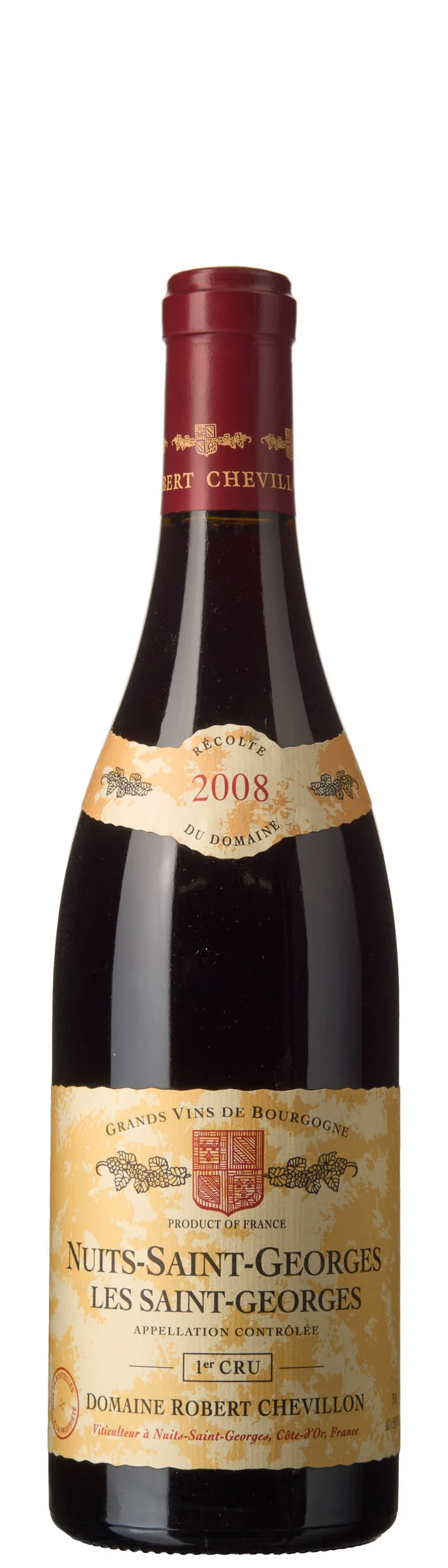 1 x Nuits-Saint-Georges 1er Cru Les Saint-Georges 2008, Robert Chevillon — 1 x Nuits-Saint-Georges 1er Cru Les Saint-Georges 2008, Robert Chevillon — Vin/Vin — Blomqvist