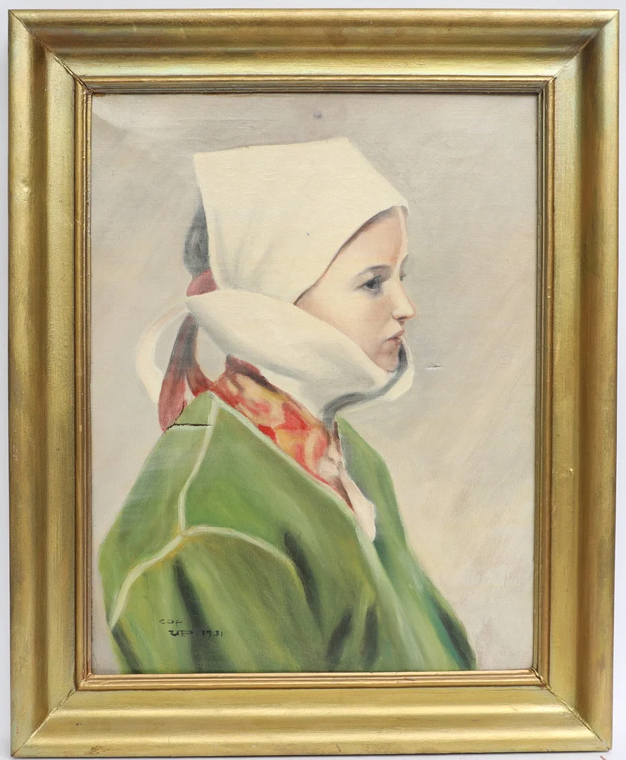 ANDERS ZORN. Kopia efter, morakulla, oljemålning på duk, monogramsignerad UP daterad 1931. — Paintings — Falun Auktionsbyrå