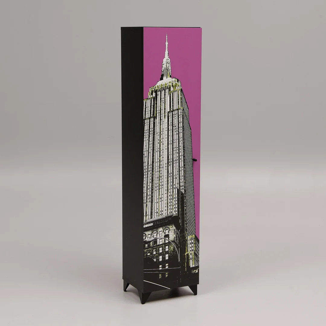 RUTGER ANDERSSON. Skåp, "New York", ur serien Gallerie, Tenzo, 2008. — Cupboards, Cabinets & Shelves — Auktionsbyrån Varberg