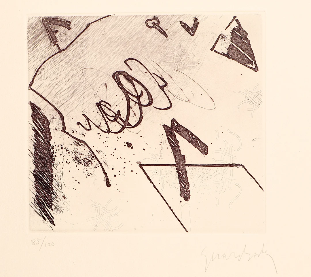 GERARD SALA. Sin título. — Engravings & Prints — Barcelona Auctions